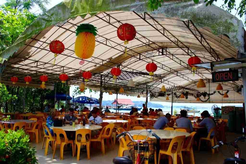 Pulau Ubin's lone restaurant - 1