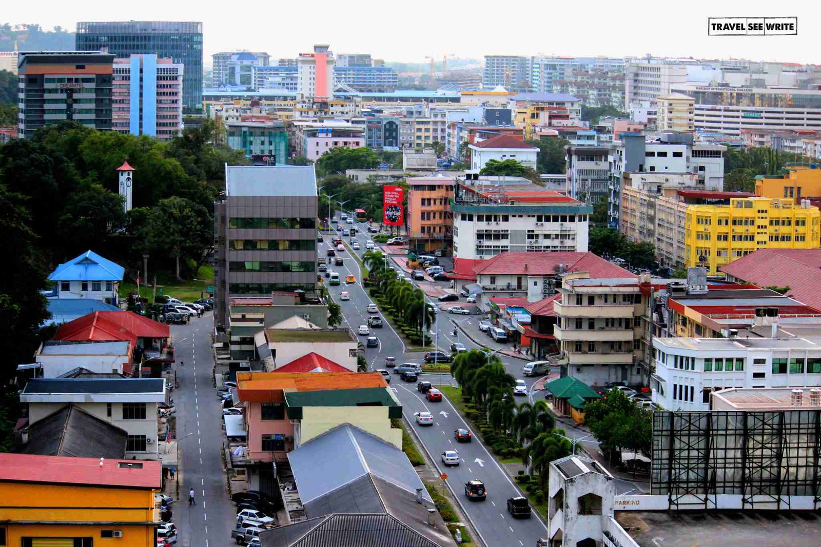 Kota Kinabalu City View from the Signal Hill travelseewrite