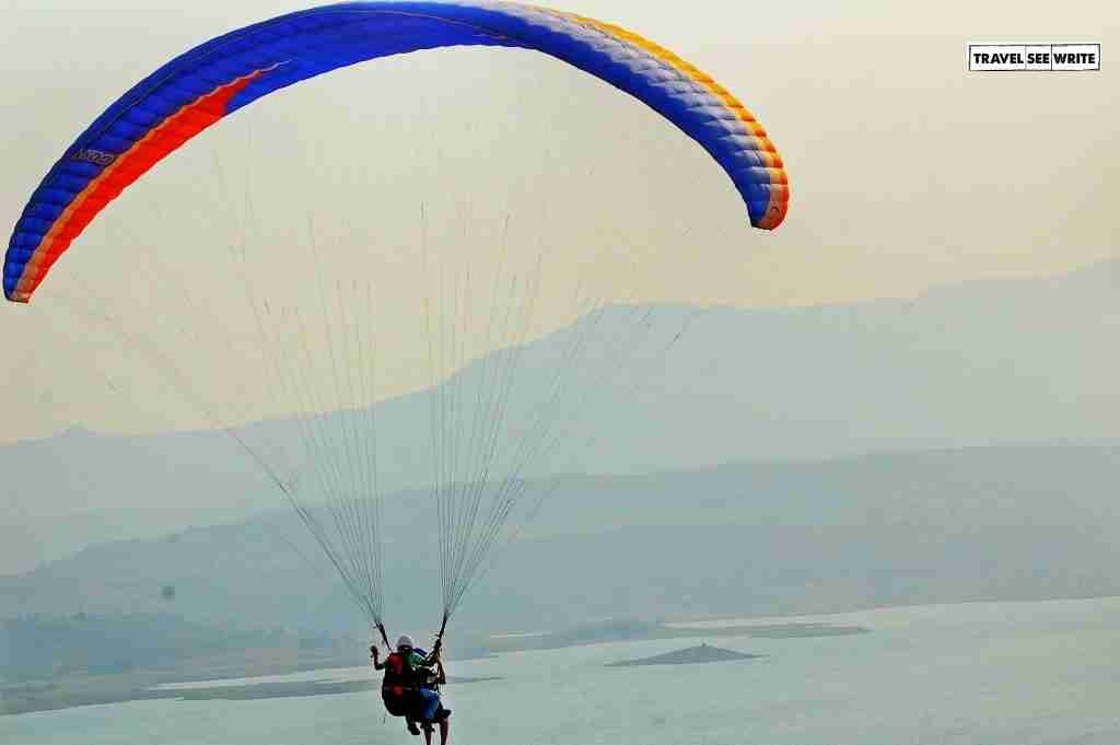 Paragliding at Kamshet