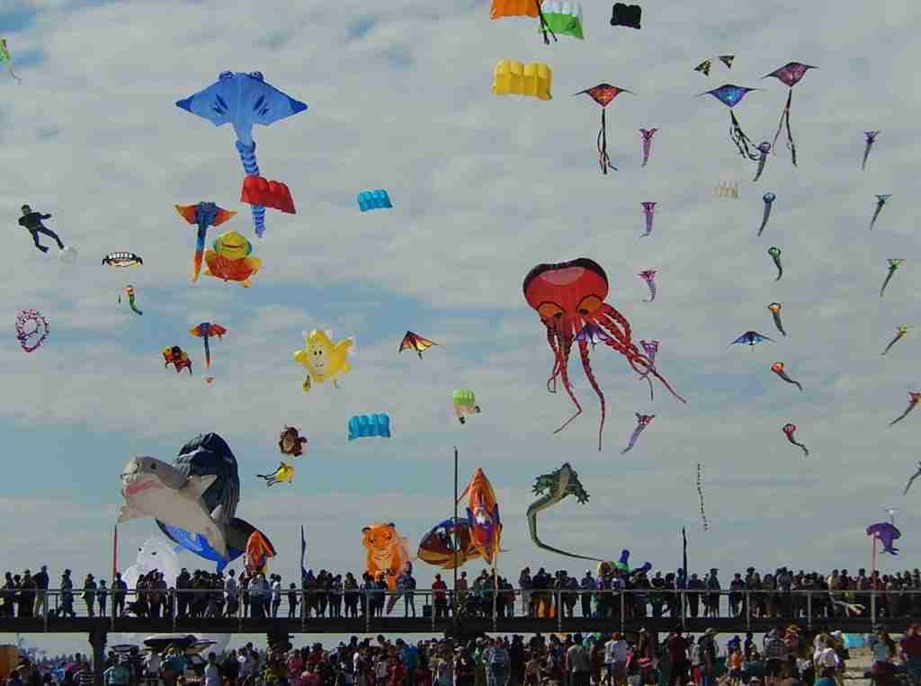 Semaphore Kite Festival - Image CC Michael Coghlan flicker. License to share and modify.