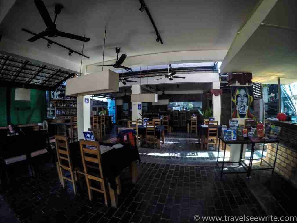 Restaurant & Bar of Naga Angkor Hotel, Siem Reap, Cambodia