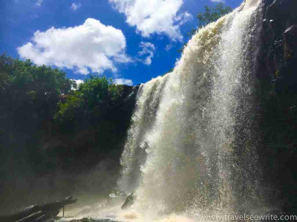 Bousra waterfall, Mondulkiri, Cambodia