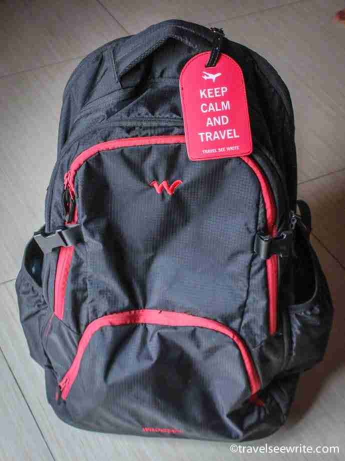 wildcraft trolley backpack
