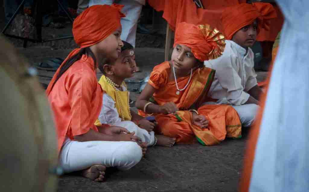 Young warriors of an ancient Indian martial art form, Kolhapur, Incredible India