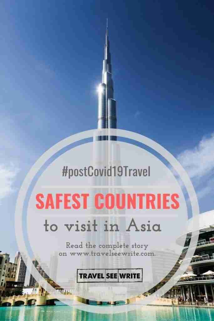 Safest countries to visit in Asia
